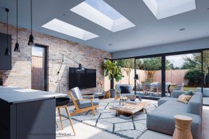 Glass Rooflight residential interior